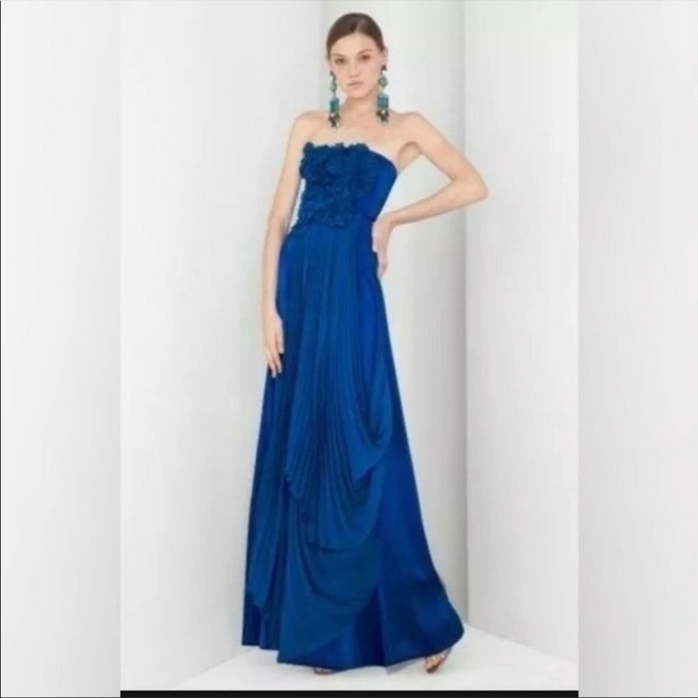 BCBG Maxazaria Ultramarine Gown-Royal Blue Size 6